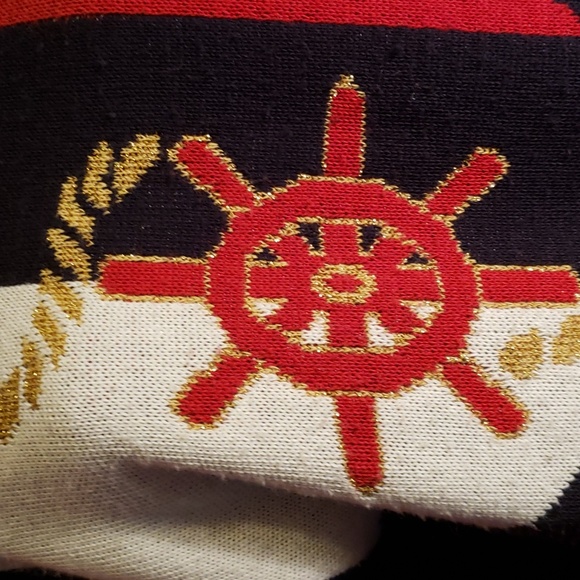 Alfred Dunner Lady's Nautical Long-sleeved Sweater - Picture 2 of 6